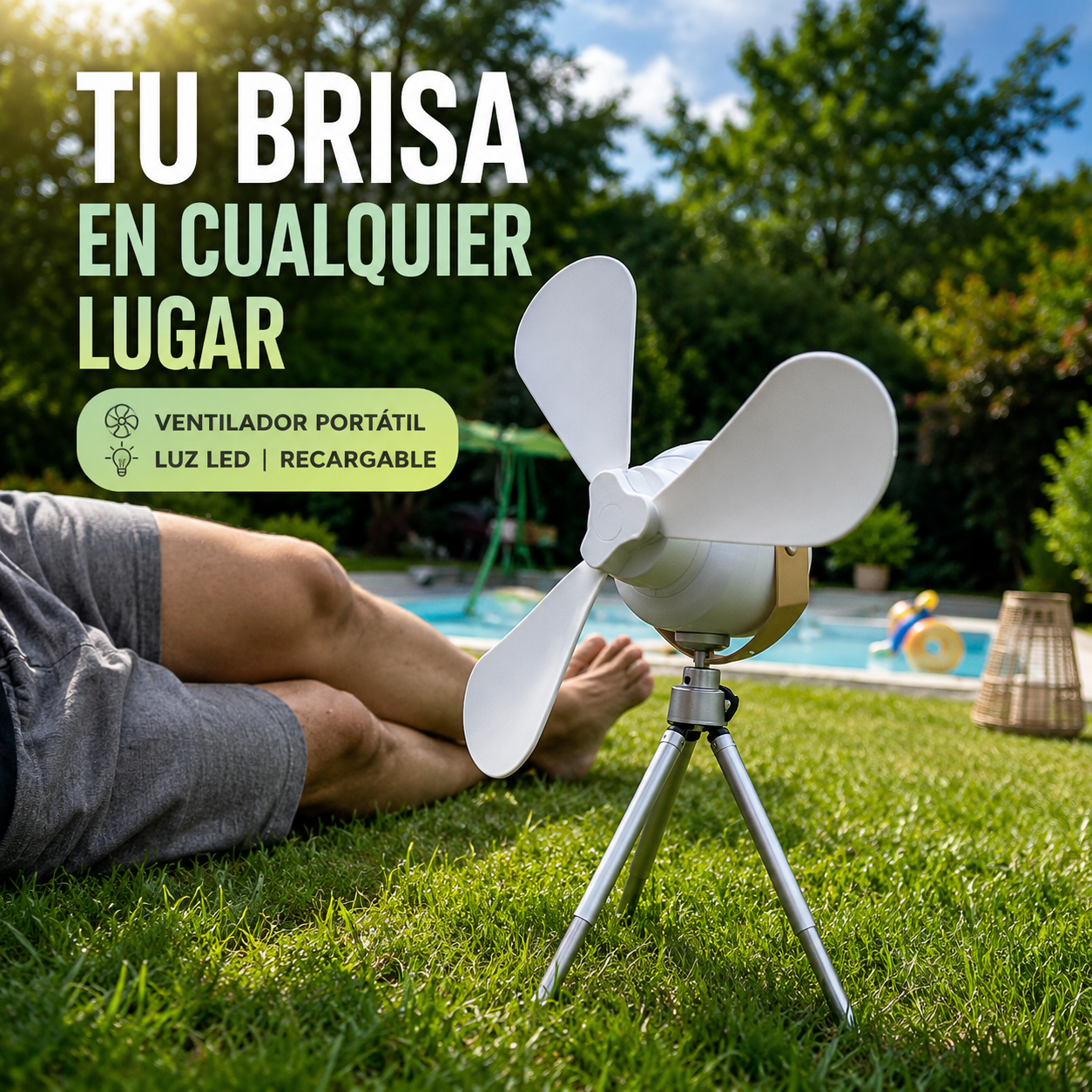 Ventilador Recargable