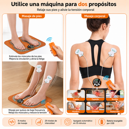 Almohadilla masajeador de pies inteligente